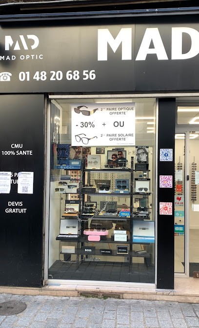 MAD OPTIC, Opticien à Saint-Denis