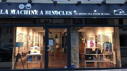 La Machine À Binocles, Opticien à La Machine